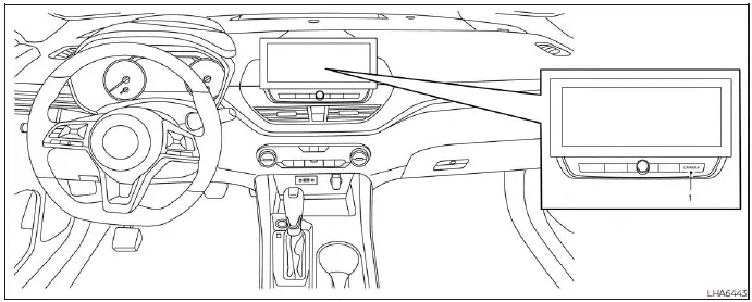 Nissan Altima L34. Intelligent Around View Monitor