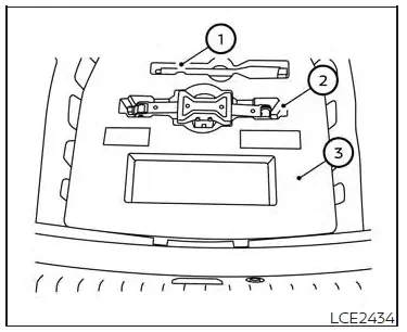 Nissan Altima L34. Flat tire