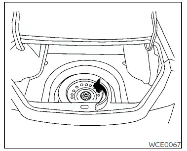 Nissan Altima L34. Flat tire