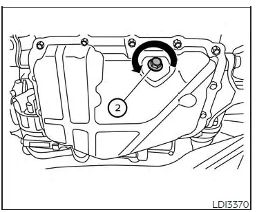Nissan Altima L34. Engine oil