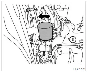 Nissan Altima L34. Engine oil