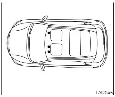 Nissan Altima L34. Floor mats (if so equipped) 