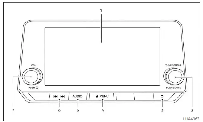 Nissan Altima L34. Audio system