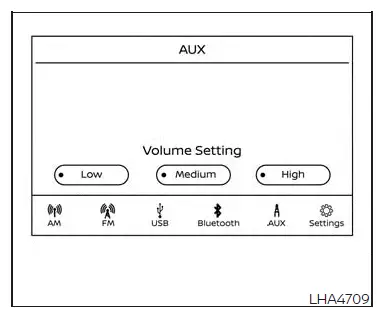 Nissan Altima L34. Audio system