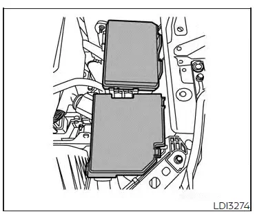 Nissan Altima L34. Fuses