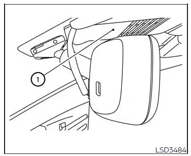 Nissan Altima L34. Headlight and turn signal switch