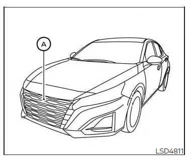 Nissan Altima L34. Intelligent Forward Collision Warning (I-FCW)