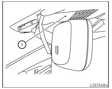 Nissan Altima L34. Lane Departure Warning (LDW)