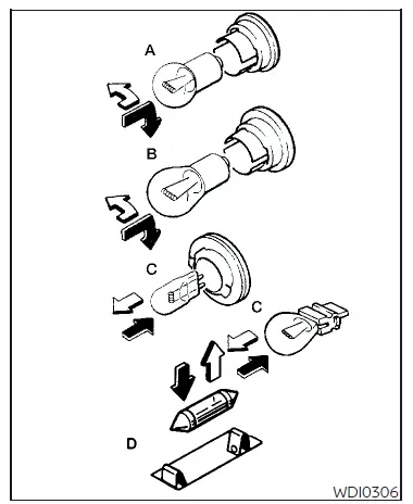 Nissan Altima L34. Lights