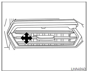 Nissan Altima L34. Vents