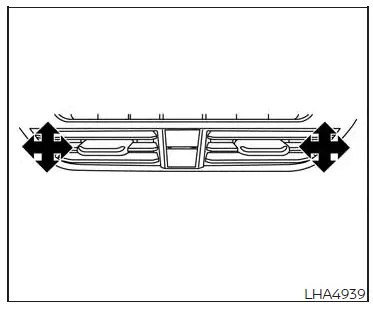 Nissan Altima L34. Vents