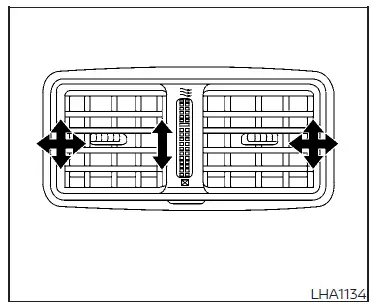 Nissan Altima L34. Vents