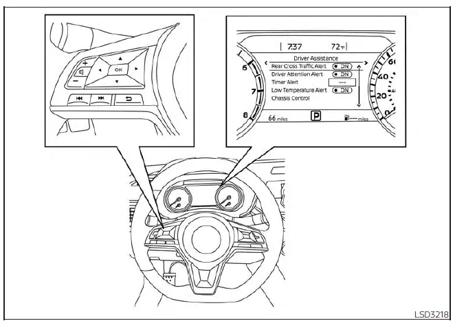 Nissan Altima L34. Intelligent Driver Alertness (I-DA)