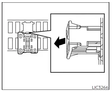 Nissan Altima L34. Extended storage switch