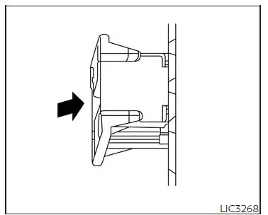 Nissan Altima L34. Extended storage switch