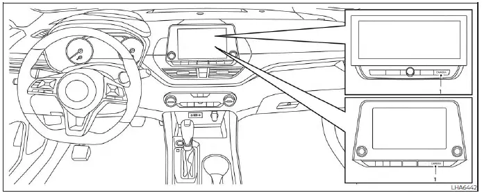 Nissan Altima L34. RearView Monitor (if so equipped)