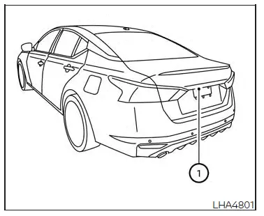 Nissan Altima L34. RearView Monitor (if so equipped)