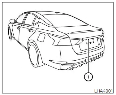 Nissan Altima L34. RearView Monitor (if so equipped)