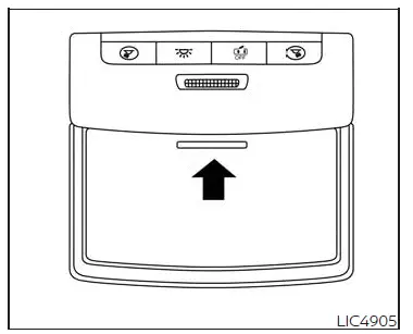 Nissan Altima L34. Storage