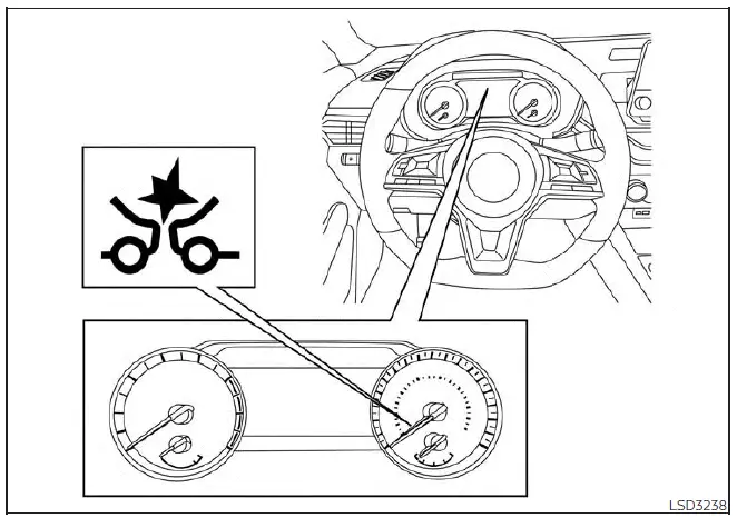 Nissan Altima L34. Automatic Emergency Braking (AEB) with Pedestrian Detection