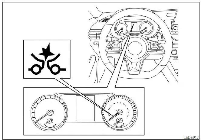 Nissan Altima L34. Automatic Emergency Braking (AEB) with Pedestrian Detection