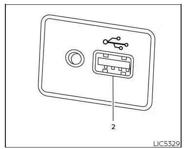 Nissan Altima L34. USB/iPod charging ports (if so equipped)