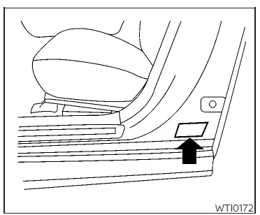 Nissan Altima L34. Vehicle identification