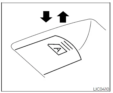 Nissan Altima L34. Power windows